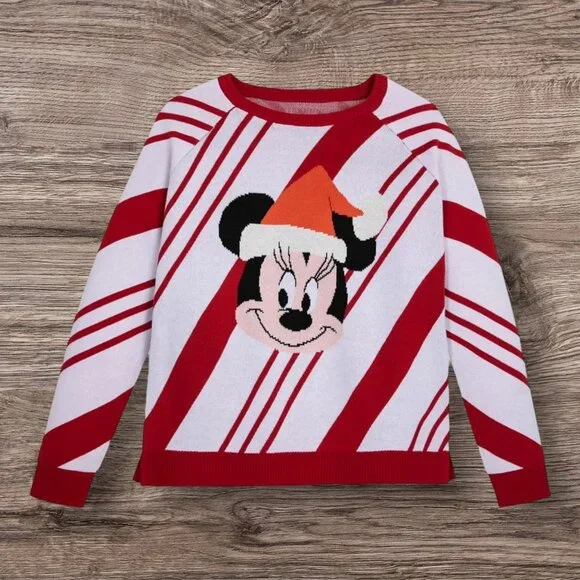 Disney Sweaters Minnie Mouse Holiday Family Matching Sweater